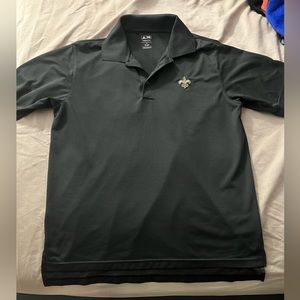 Men’s adidas Saints polo size Medium. $30 obo. EUC